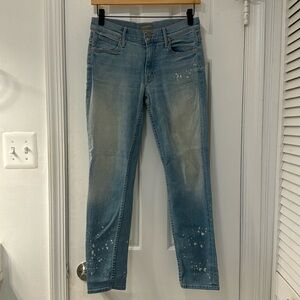 Mother The Muse Ankle Jean “Pretty Little Words in a Bottle”